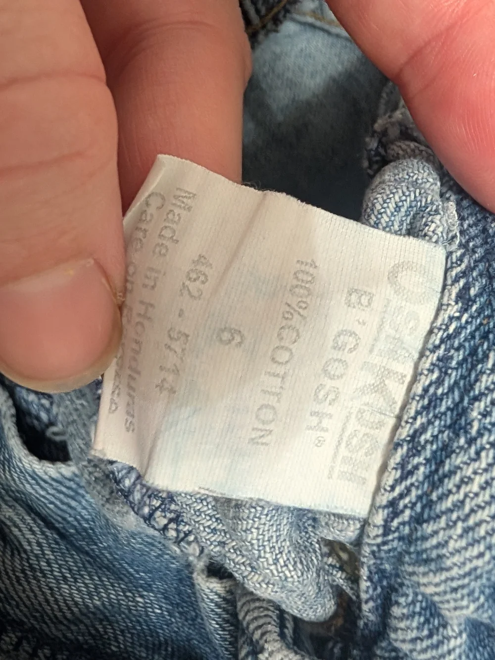 Vintage Y2K OshKosh Pull On Jeans  Size 6